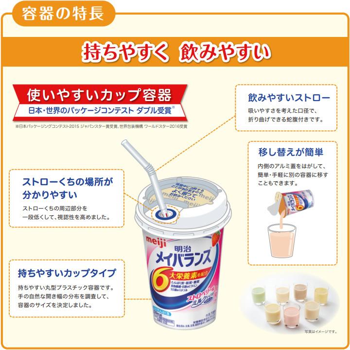 明治（meiji） 食事 口腔ケア 明治メイバランス Miniカップ 4種各6個