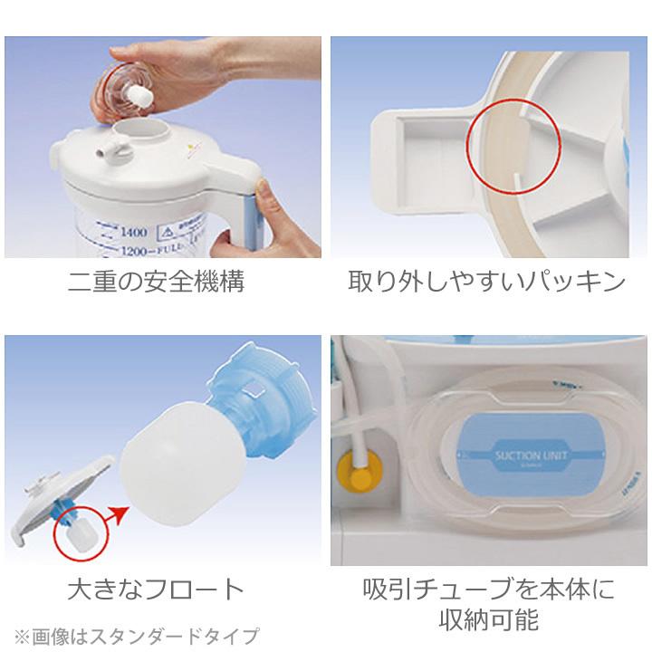 買収 吸入器付吸引器 セパDC−II 200191428 NSD2-1400 24-3238-00 1入り 吸入吸引器 セパDC-II NSD2-1400 新鋭工業 取寄品 JAN 4560209425760 介護福祉用具