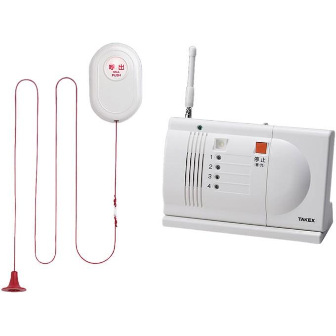 離床センサー ワイヤレス緊急呼出しセット 竹中エンジニアリング EC-BT 徘徊対策 徘徊感知器 介護 UL-866157