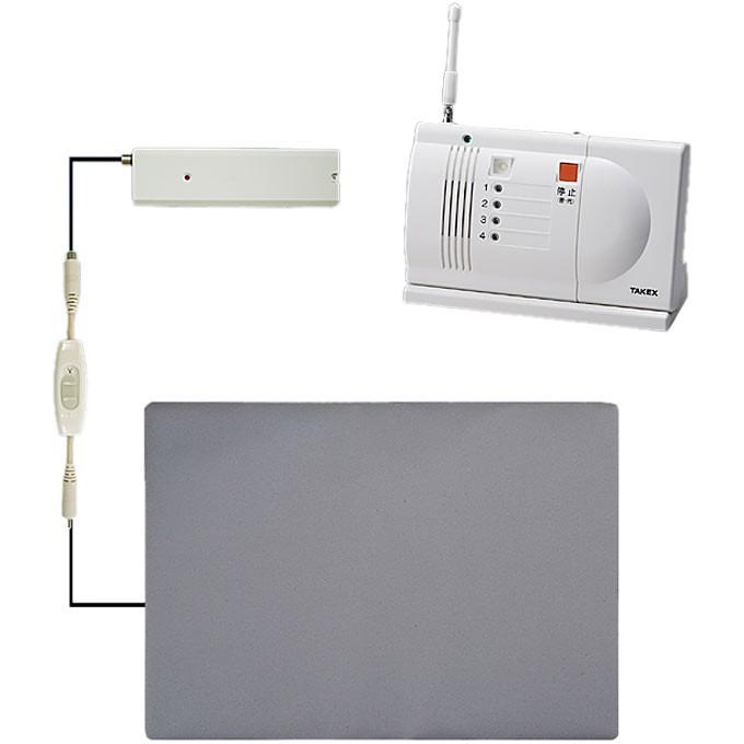 離床センサー ワイヤレス徘徊お知らせセット 竹中エンジニアリング HS-W68 T 徘徊対策 徘徊感知器 介護 UL-866101