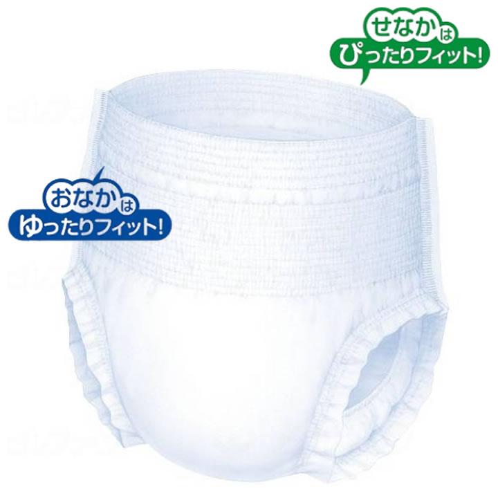 アクティ 紙おむつ 肌ケアアクティ 長時間パンツ 消臭抗菌プラス M-L