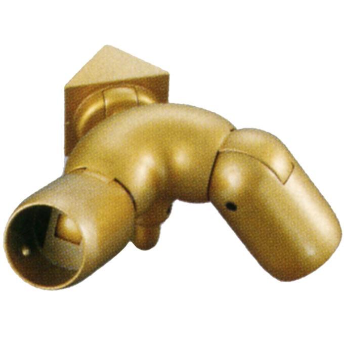 矢崎化工自在ジョイント鈍角(φ35) AB-35F GLD 3箱 手すり部品