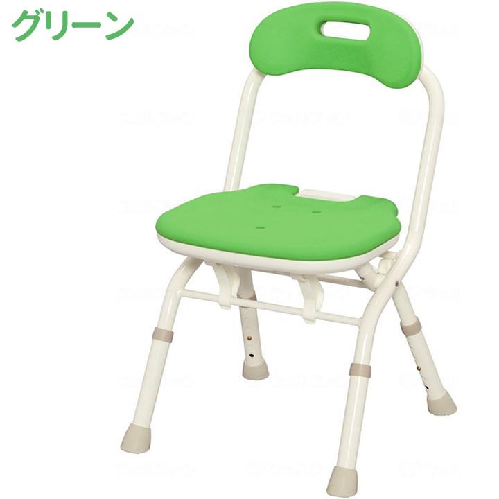 アロン化成 入浴用品 安寿 折りたたみシャワーベンチ FC 背付タイプ