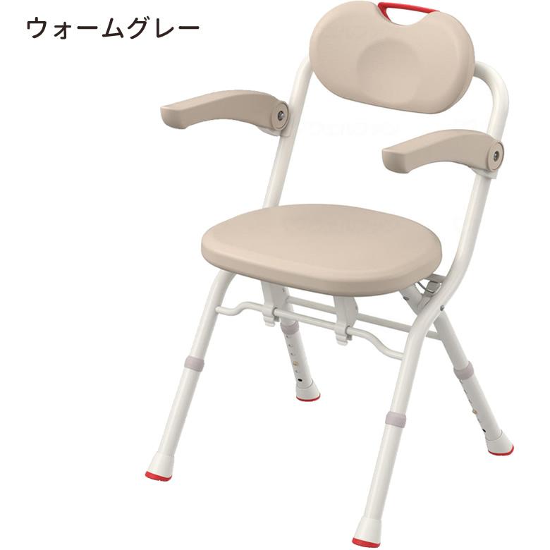 アロン化成 入浴用品 安寿 折りたたみシャワーベンチ A-Sフィット 536