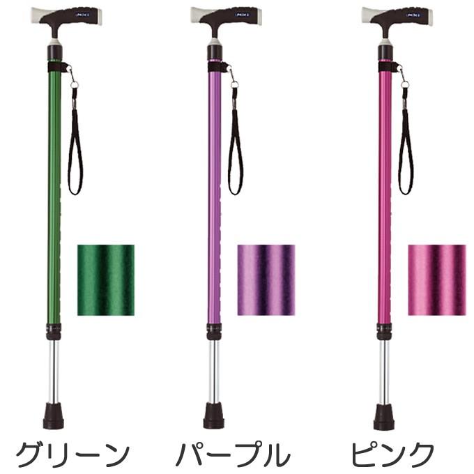 ミキ 杖 ステッキ ソフトグリップ 伸縮アルミ杖 ベーシック MRA