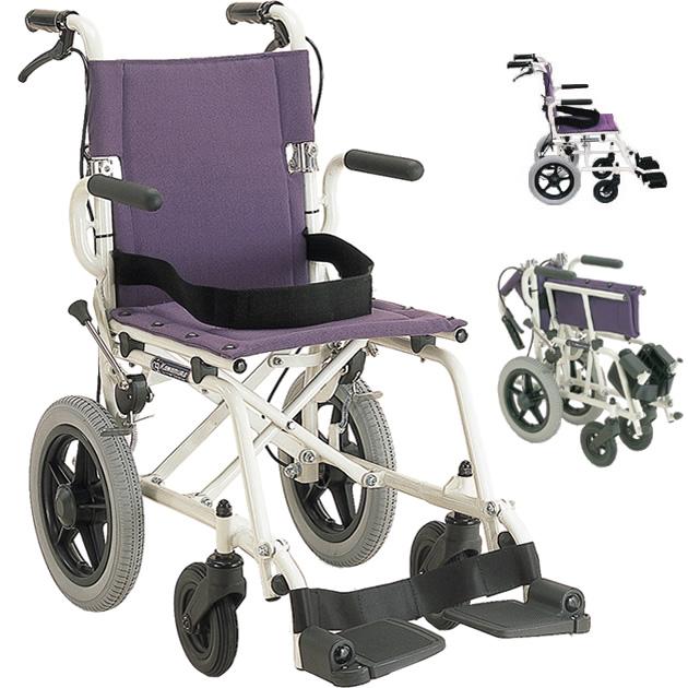 カワムラサイクル ノーパンクタイヤ 簡易車椅子 折たたみ式 カワムラサイクル ノーパンクタイヤ 簡易車椅子 折たたみ式