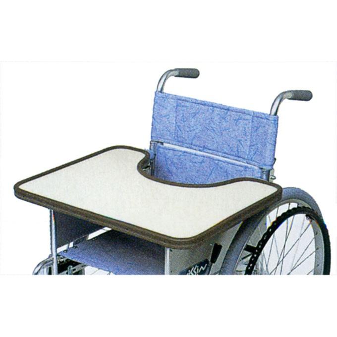 日進医療器 車椅子 車いす テーブル 全面ゴム枠 KF-4WF KF-4WJ KF-4WM