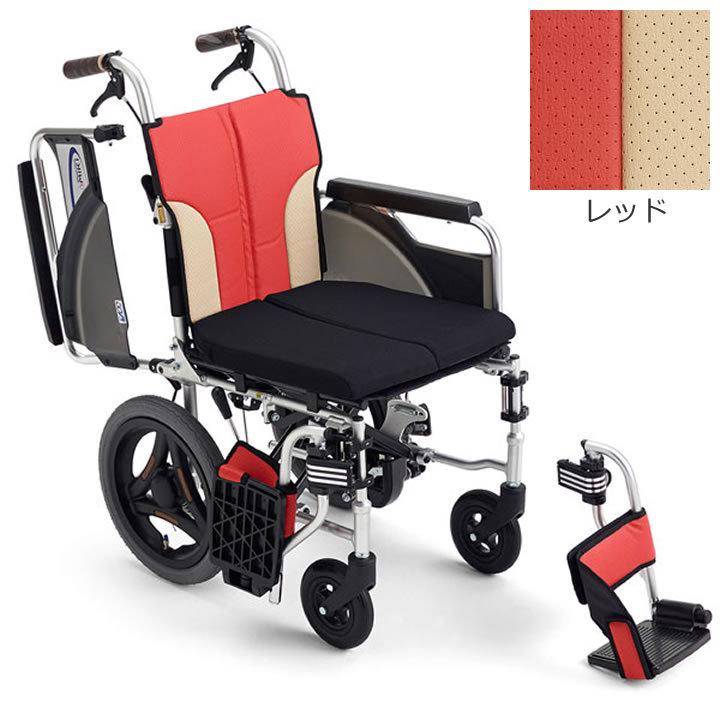 ミキ 車椅子 SKT-200B 介助式 とまっティシリーズ ノンバックブレーキ