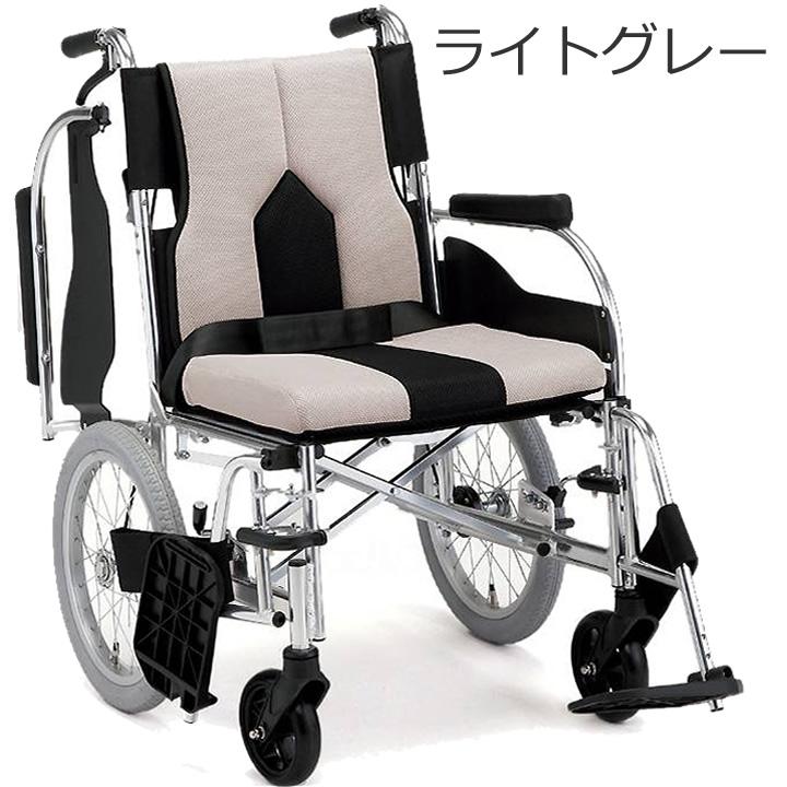 車椅子 カラーズ COLORS 介助型 車いす 多機能車いす マキテック KC-4DB(40) KC-4LG(40) KC-4PU(40) 車イス UL-404246_3