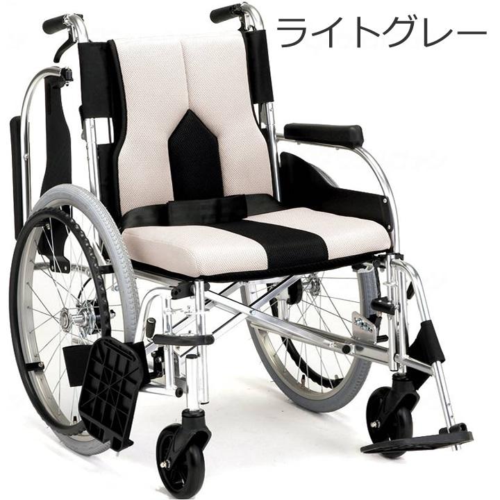 車椅子 カラーズ COLORS 自走型 車いす 多機能車いす マキテック KC-2PU(40) KC-2LG(40) KC-2DB(40) 車イス UL-384434_3