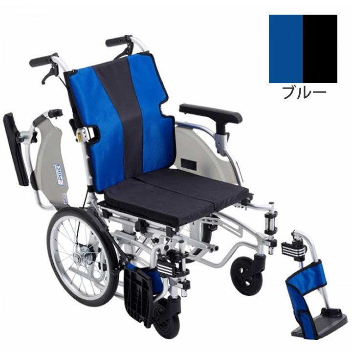 ミキ 車椅子 MYU5-16 ミューファイブシリーズ 介助型 16インチ 車いす