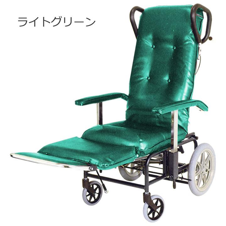 リクライニング式車椅子 車いす カームV 睦三 No.238 介助式 車イス