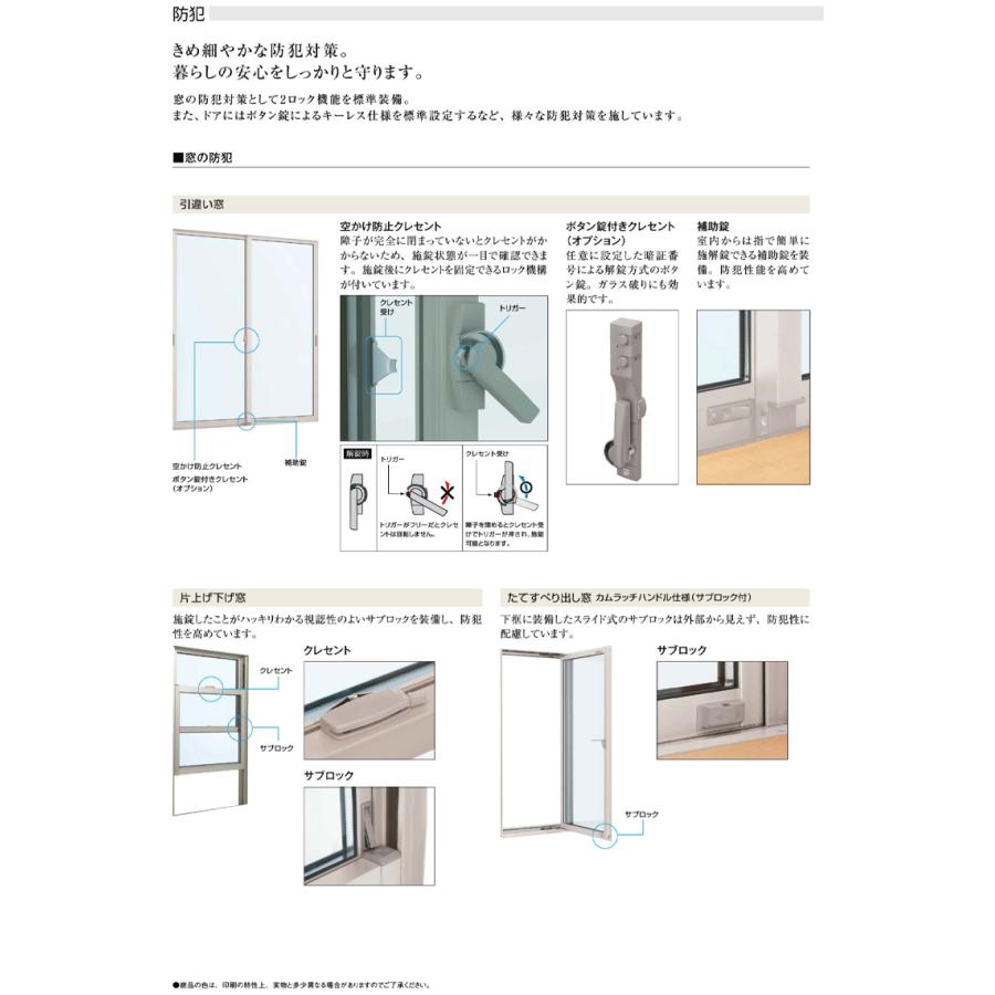 アルミサッシ 単体半外引違いテラス フレミングJ 複層