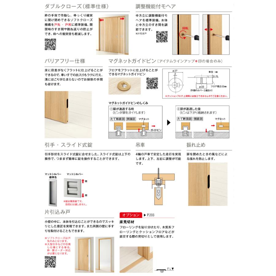 YKK AP 室内引戸 ラフォレスタ NA 上吊り片引き戸 11820・14520 YKK AP 室内引戸 ラフォレスタ NA 上吊り片引き戸 11820・14520
