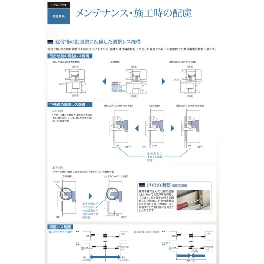 YKK AP 玄関引き戸 れん樹 A11型 H2230mm ランマ通し 2枚建 単板ガラス