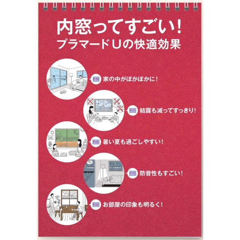 YKK AP 二重窓 プラマードU 内開き窓 複層ガラス(W501〜800 H801 YKK AP 二重窓 プラマードU 内開き窓 複層ガラス(W501〜800 H801