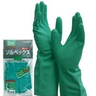 ニトリル手袋 ソルベックス No.275 (10双入り) ゴム手袋 作業用 防水 耐油 サイズ選べます｜kenmazairyo-proshop｜02
