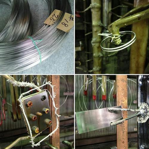 亜鉛メッキ針金 メッキ線 #14 (径2.0mm 200M巻/5kg) はりがね : 研磨 