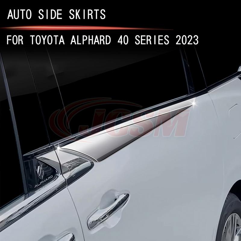 確認用アルファードパーツ KUTOOK 新型アルファード40系 Z E バンパーリップトリム 外装 パーツ