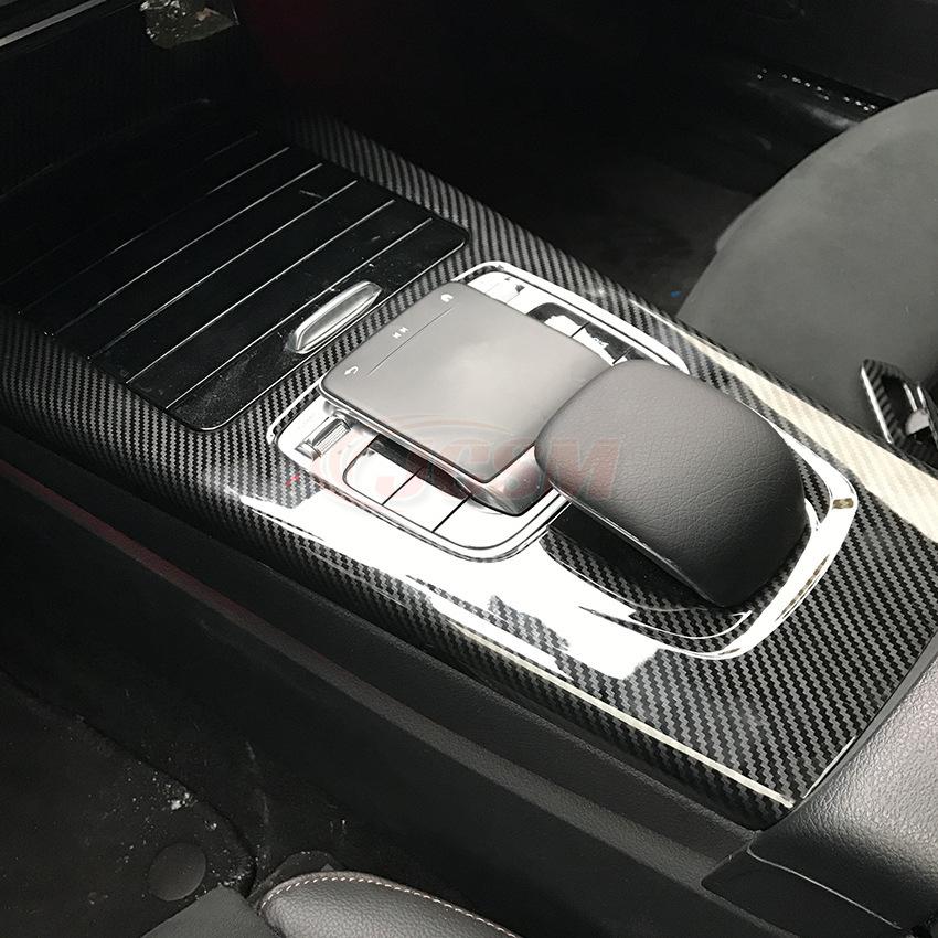 現行 ベンツCLA 35 45 前期 ドライカーボン製 コンソールパネル Mercedes-Benz（メルセデス・ベンツ） メルセデス ベンツ 新型Aクラス