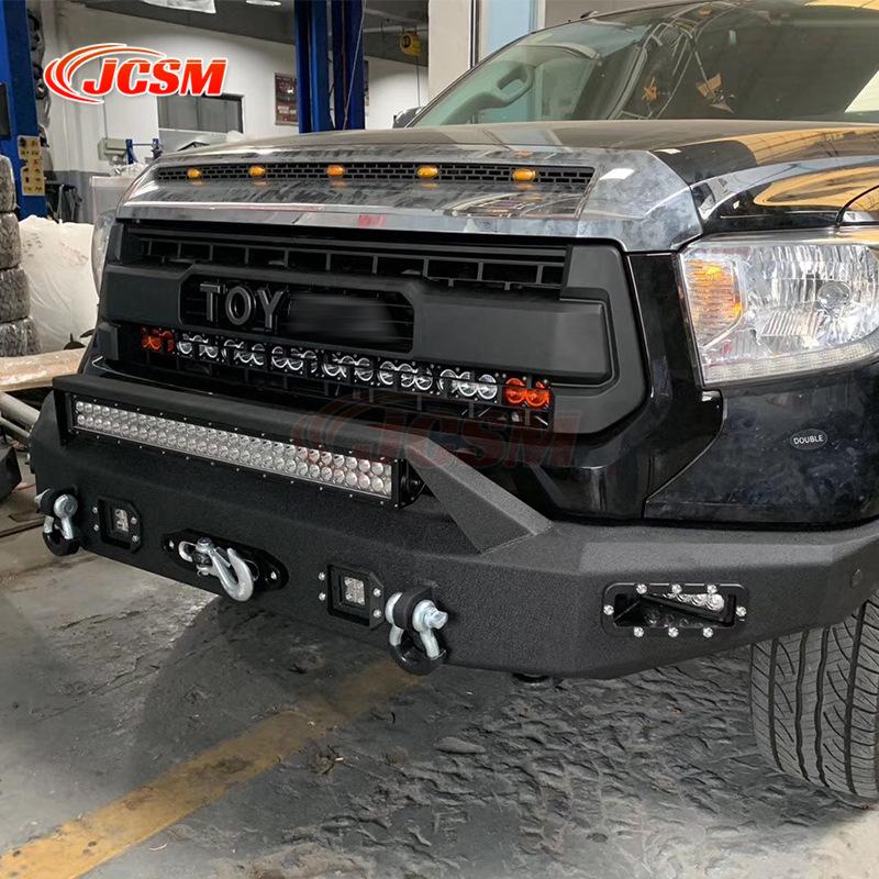 JCSM トヨタ タンドラ クルーマックス TUNDRA LED フロントグリル ガーニッシュ マット ボンネット ベントフード ダクトカバー 外装  TOYOTA ロゴ 1p