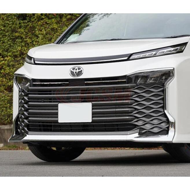 トヨタ ヴォクシー 90系 フロントバンパーグリルカバー ヴォクシー JCSM 新型ヴォクシー90系 ノア90系 フロントバンパー