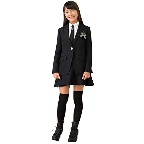 圧倒的高評価 Alice Magic フォーマル スーツ 女の子 卒業式 5点セット ショートパンツ ネクタイ付き クロ 無地 03 160 人気ブランドを Www Aug Mx