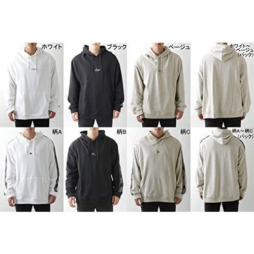 新品 正規品 カッパ 4l ベージュ 裏起毛 プルオーバー 秋冬 男女兼用 スウェット カジュアル 無地 長袖 おおきいサイズ メンズ パーカー パーカー Venouziou Gr