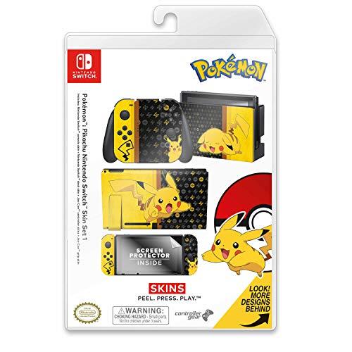 Nintendo Switch 任天堂スイッチ 本体 コントローラー用 スキンシール 液晶保護シール ステッカー ポケモン ピカチュウ 任天堂公式ライ Kenny 1号店 通販 Yahoo ショッピング