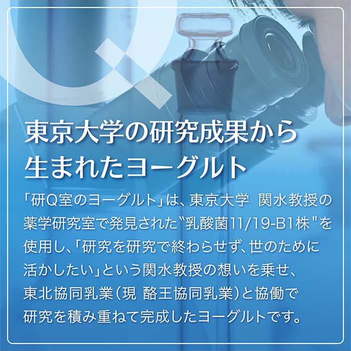 研Q室のヨーグルト 飲むヨーグルト ドリンクタイプ 90ｇ 1箱 9本入 |  | 02