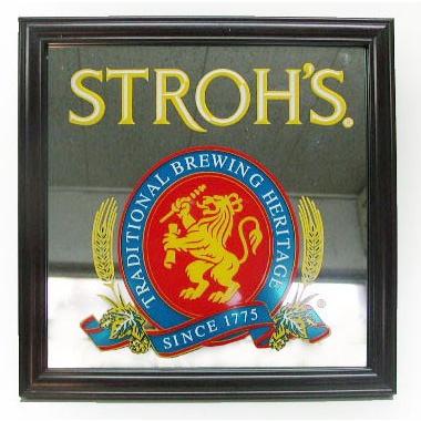 ストロービール・パブミラー : ケンズ・アメリカン雑貨Yahoo!ショップ