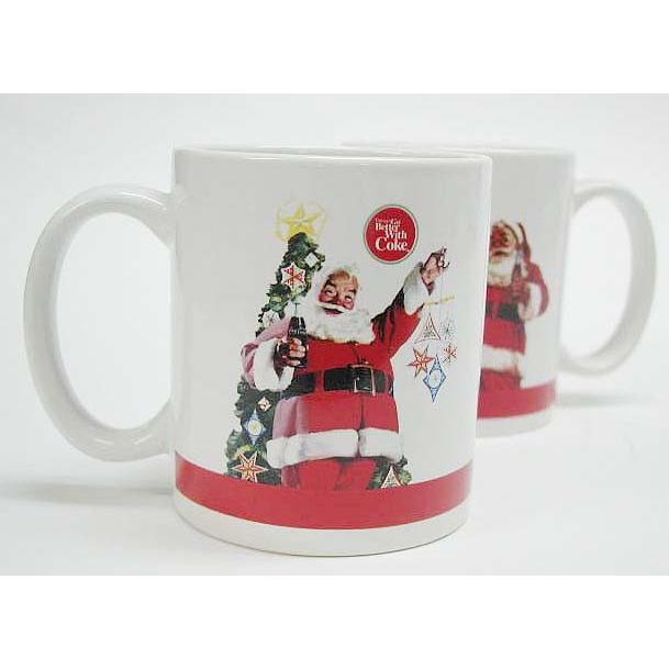 Coca Cola（コカコーラ） コカコーラサンタマグ2Pセット : ケンズ