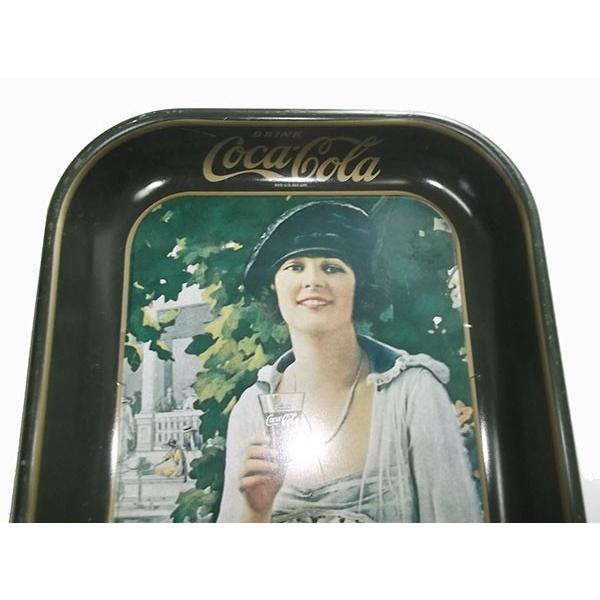 Coca Cola（コカコーラ） コカコーラアンティーク中古メタルトレイ1973