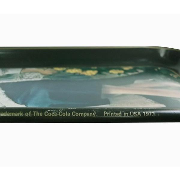 Coca Cola（コカコーラ） コカコーラアンティーク中古メタルトレイ1973