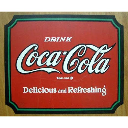 コカコーラアンティーク木製サイン