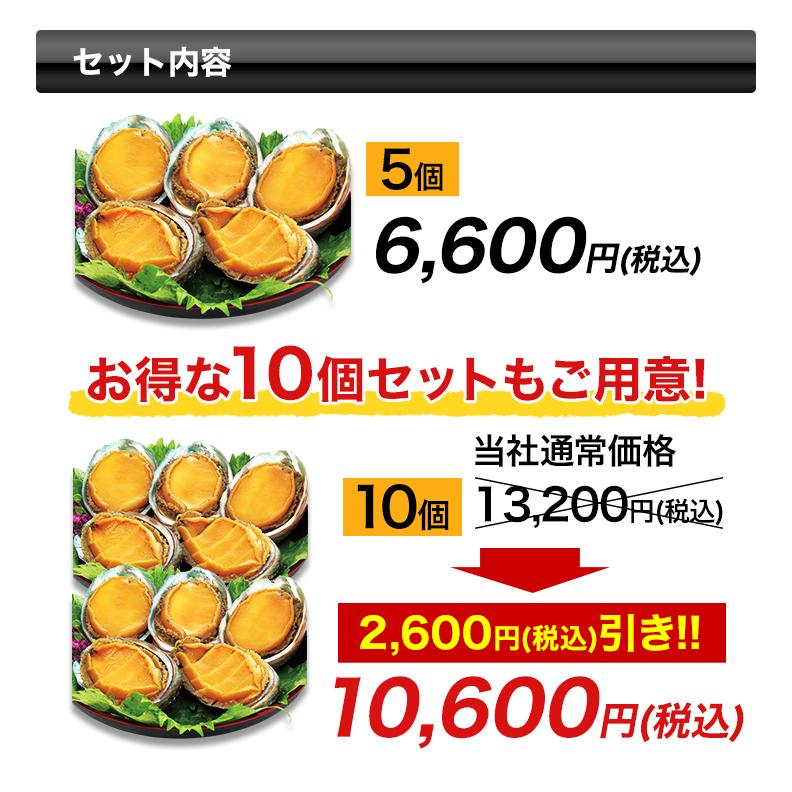 鮑 あわび アワビ 快適生活 「絶品あわびの姿煮」5個 貝 カイ かい