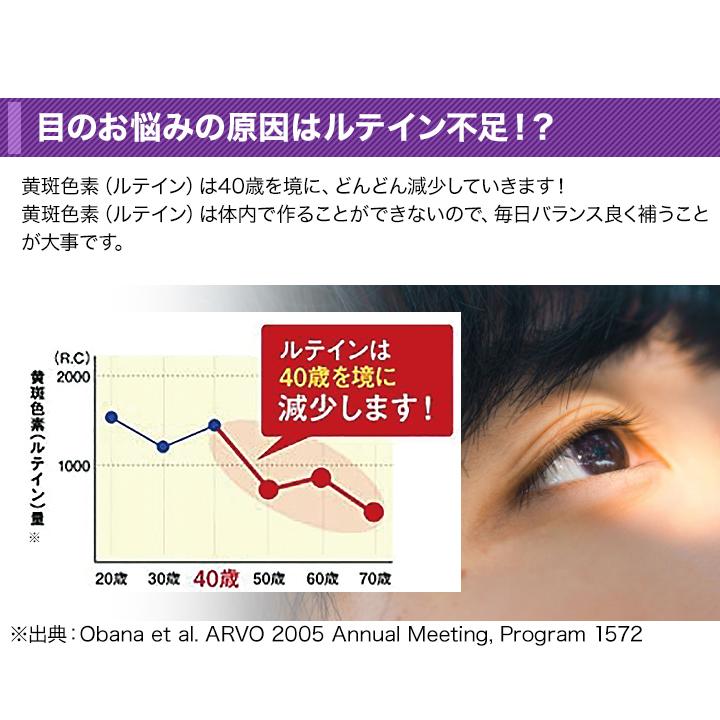 5袋 ルテイン サプリ サプリメント 快適生活 機能性表示食品「ひとみ
