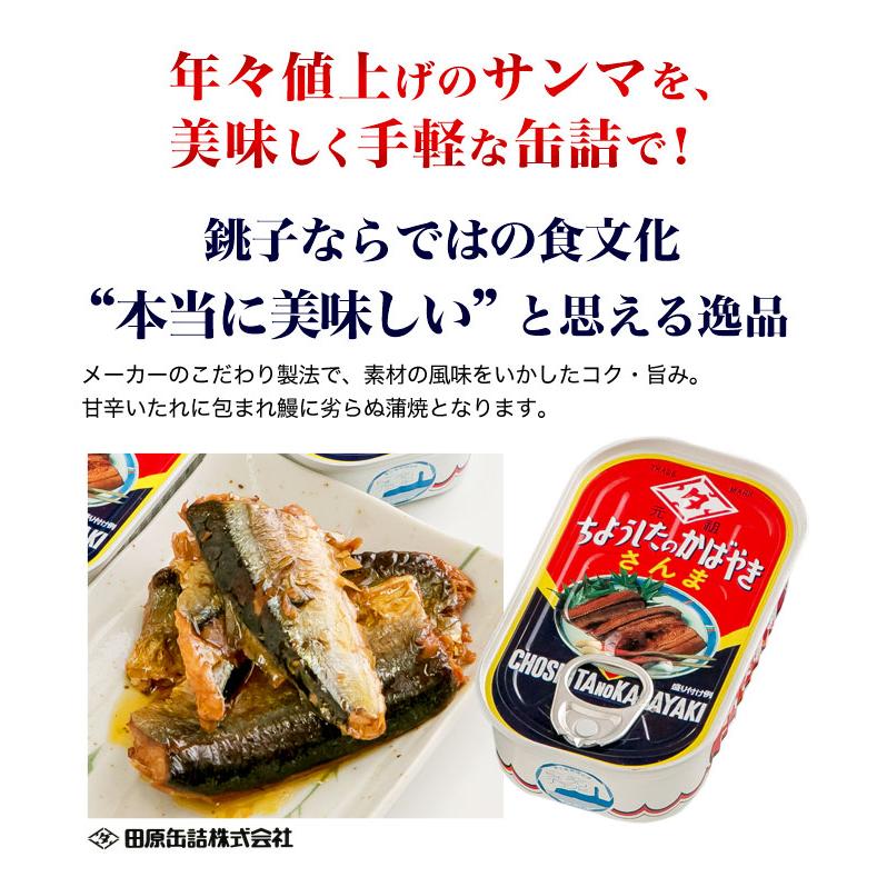 缶詰 「サンマ蒲焼缶詰」100g×30缶 非常用 さんま 快適生活 ちょうし