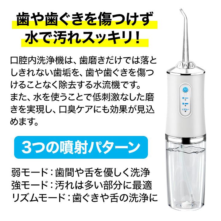 オーラルブラスト デンタルケア 口腔内洗浄機 快適生活 すっきり爽快