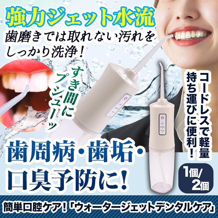 デンタルケア 口腔洗浄機 USB充電 快適生活 簡単口腔ケア