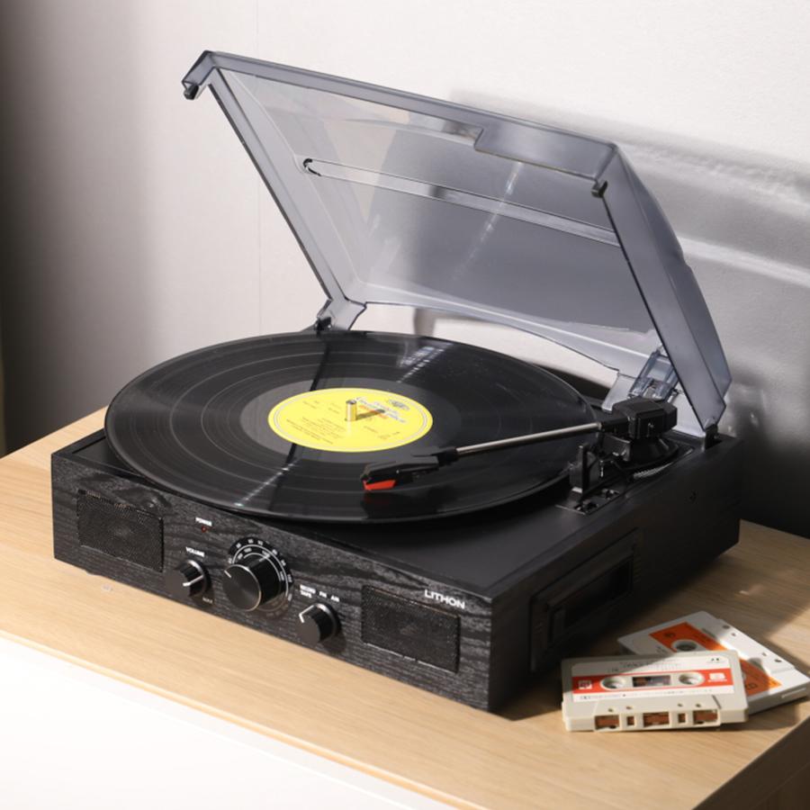 レコードプレーヤー ラジオ カセットテープ 快適生活 1台3役 レコードプレーヤー ラジオ カセットテープ 快適生活 1台3役