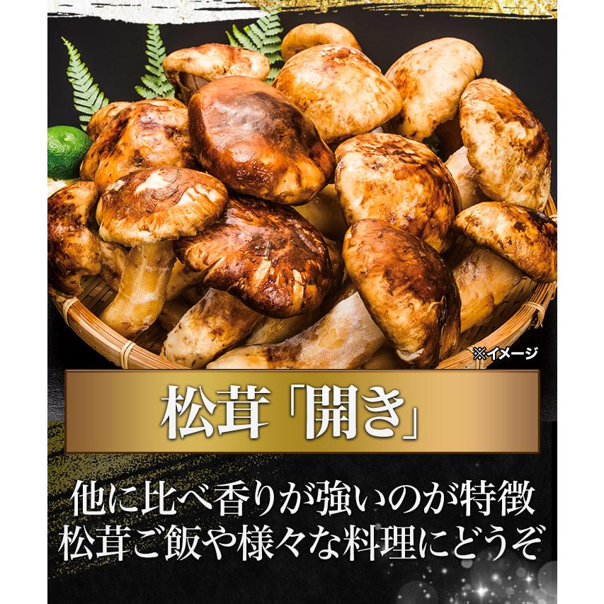 マツタケ まつたけ 天然 快適生活 天然高級 松茸開き 1kg ひらき 開き 土瓶蒸し 松茸ご飯 秋 和食 爆買_3
