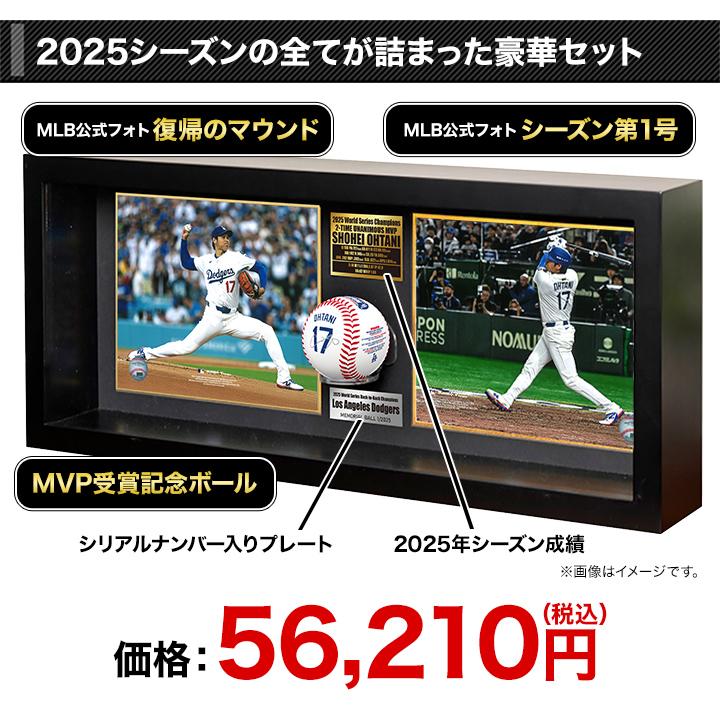 野球 MLB ベースボール サインボール 快適生活 2025年MVP大谷翔平記念