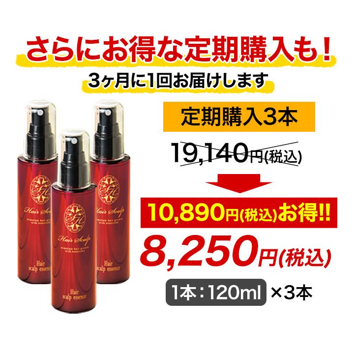 育毛剤 育毛 快適生活 医薬部外品 「薬用 ヘアキューブ」定期購入3本