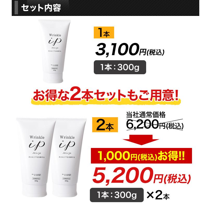 快適生活 薬用オールインワンゲル「つるるんホワイト」 2本 化粧水