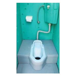旭ハウス工業】仮設トイレ 和式 兼用水洗架台付 [AUG-1W+15WS 旭ハウス工業】仮設トイレ 和式 兼用水洗架台付 [AUG-1W+15WS