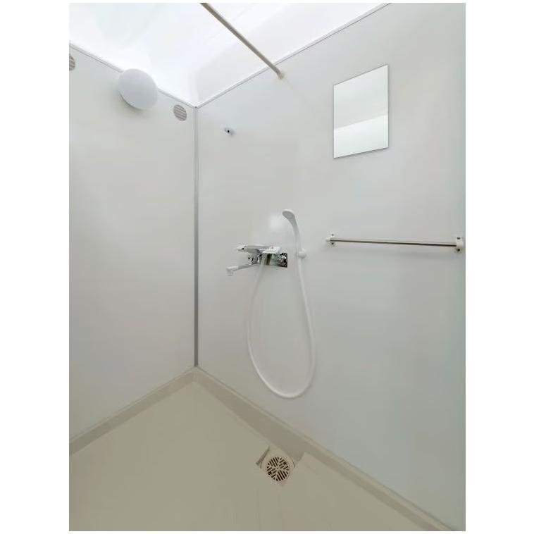 ハマネツ】[FS-LU20S] (1287300) 仮設屋外シャワーユニット ルアール