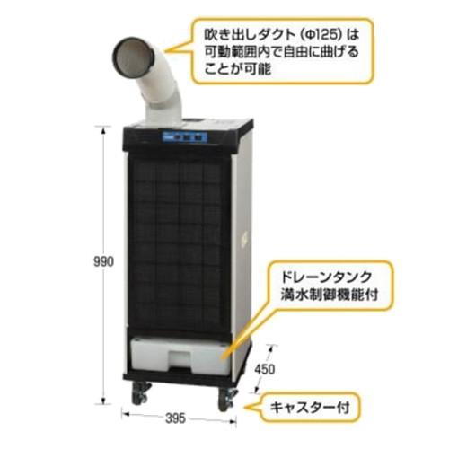 つくし工房 スポットクーラーインスパック 標準型 Cn5321 B 三相0v Tukusi 5321 B 仮設トイレなら建設 ラッシュ 通販 Yahoo ショッピング
