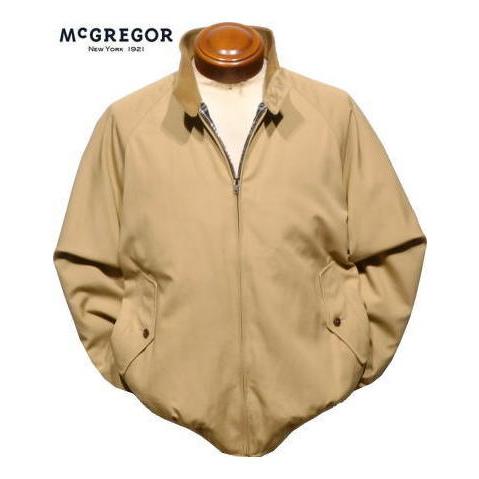 【90s】Japan製 McGREGOR ハリントンジャケット ベージュ McGREGOR（マックレガー） マクレガー メンズ M.L.LL スイングトップ