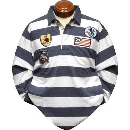 マクレガー 長袖ラガーシャツ メンズ 長袖ポロシャツ 人気大割引